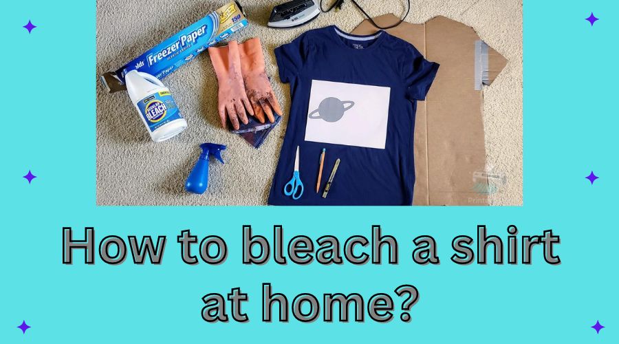 how to bleach a shirt