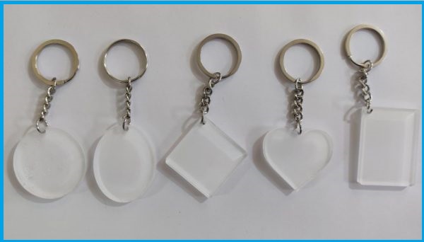 How to sublimate acrylic keychains 4